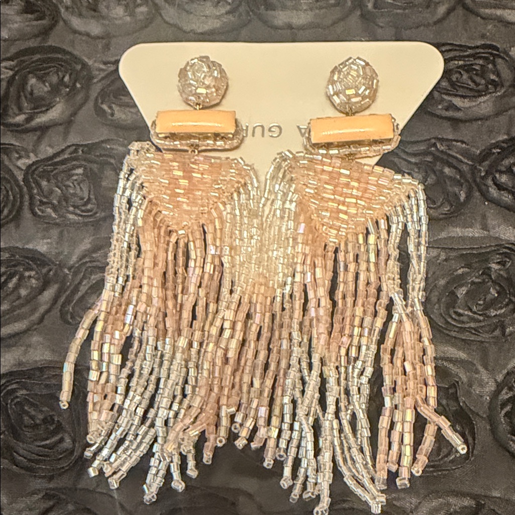 Nordstrom Jody Beaded Tassel Earrings 80$